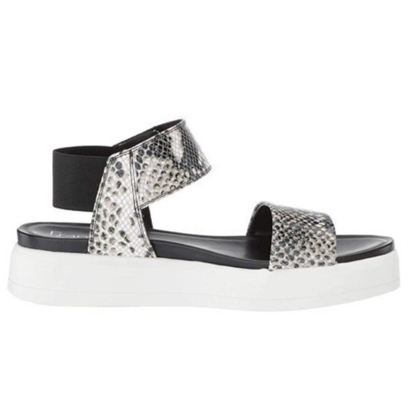 NEW| Franco Sarto Kana Leather Casual Wedges - Picture 3 of 8